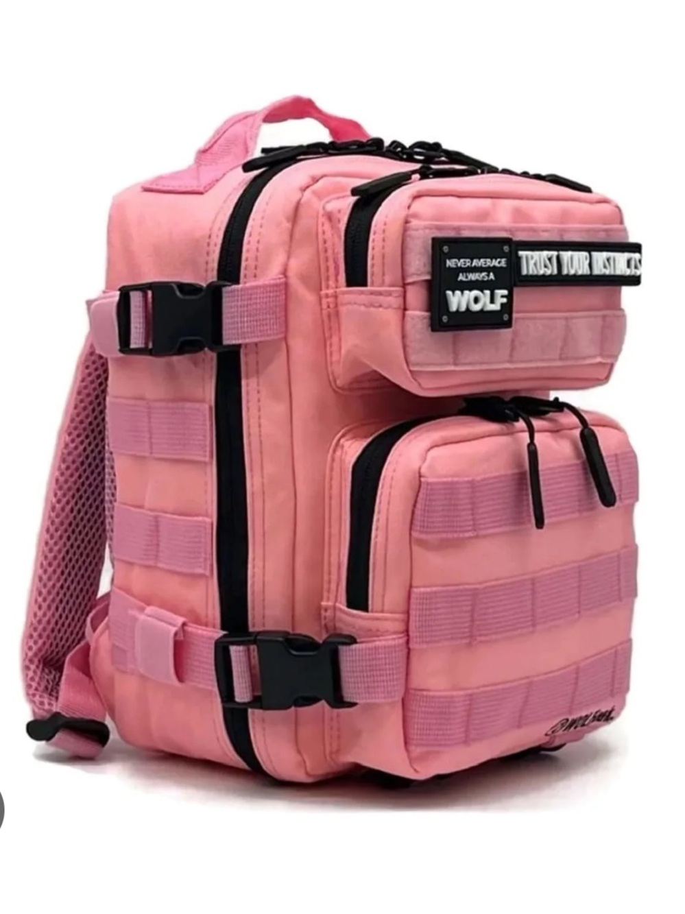 WOLFpak 9L Mini Knockout Pink Tactical Backpack - Picture 2 of 9